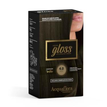 Imagem de 4.0 Castanho Natural Kit Coloracao Hidra Gloss Acquaflora