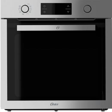 Imagem de Forno de Embutir Elétrico Oster Semi Digital Black Inox 75L com Convecção e Programação Automática 220V