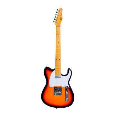 Imagem de Guitarra tagima tw-55 telecaster woodstock sunburst