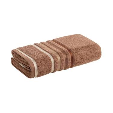 Imagem de Toalha de Rosto Karsten Lumina Avulsa 500g/m² Fio Penteado - - Sienna/