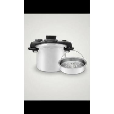Imagem de Panela de Pressão Inox 7L com Cesta de Vapor - Congratulations Store