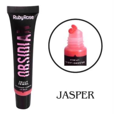 Imagem de Lip Balm Ruby Rose Obsidian Jelly Jewel Jasper Hidratante Labial com B