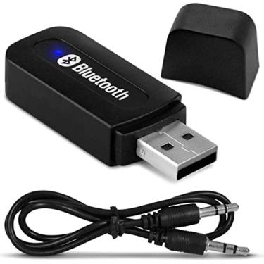 Imagem de Adaptador Receptor Bluetooth P2 Receiver P3 Musica Para carro, fones, caixas