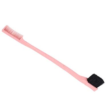 Imagem de Pincel de sobrancelha, Design ergonômico Ferramentas de beleza Pincel de sobrancelha multiuso para cabeleireiro para casa para salão de beleza(vermelho)