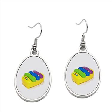 Imagem de Brinco Juke Box – Brincos pendurados para meninas – Presente de festa de aniversário dos namorados