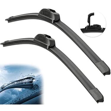 Imagem de PALHETA LIMPADOR DE PARABRISA SILICONE GANCHO DIANTEIRAS TAMANHO:22"