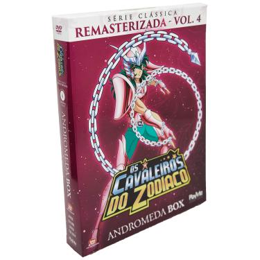 Imagem de Os Cavaleiros Do Zodiaco Serie Classica Remasterizada Volume 4 - Andromeda Box [DVD]
