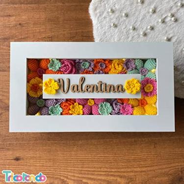 Imagem de Porta Maternidade Amigurumi Nicho - Flores