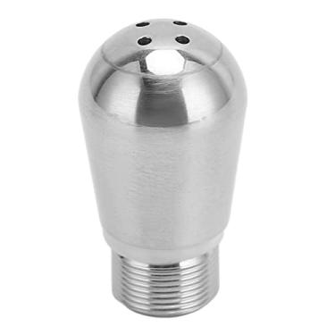 Imagem de Bocal de vapor para máquina de café, acessório de substituição de bocal de espuma de leite de aço inoxidável de 4 furos