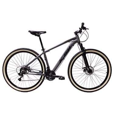 Imagem de Bicicleta Aro 29 Ksw 21 Marchas Alumínio Cambio Shimano Freio a Disco (Grafite, 21)