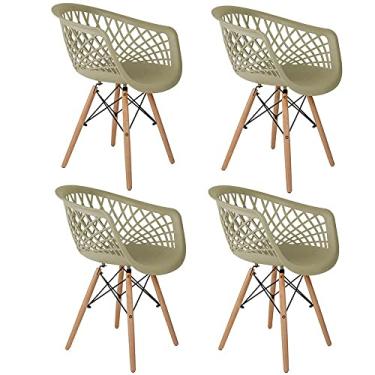 Imagem de CADEIRA WEB DSW MADEIRA CX 4 - PP FENDI