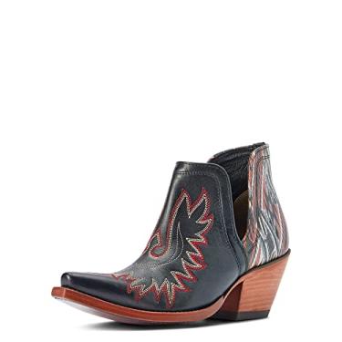 Imagem de ARIAT Bota feminina Dixon Chimayo Country, Dinheiro Preto, 8.5