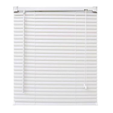 Imagem de Persiana Horizontal PVC Branca 80 (L) x 220 (A) Lâminas Resistentes Flexíveis C/ Kit de Instalação