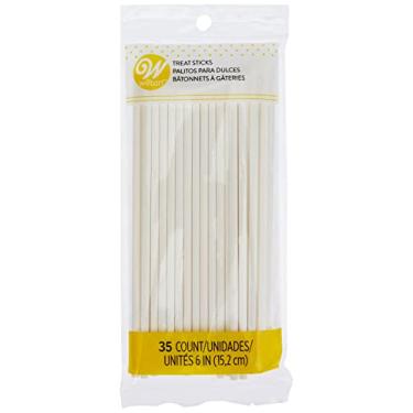 Imagem de Wilton Palitos de pirulito de 15 cm Candy Melts, 35 unidades