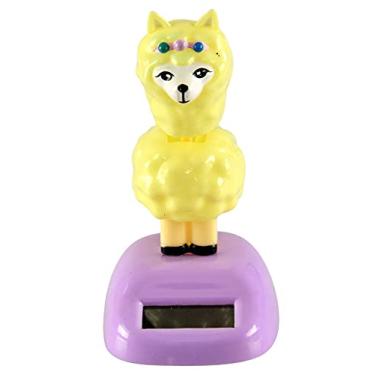 Imagem de Home-X Solar-Power Dancing Llama Solar Dancer Figure, Office Décor, Windowsill or Car Dashboard Decoration