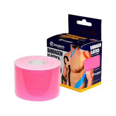 Imagem de PROTAPE Bandagem Elástica Adesiva Azul Incoterm (ROSA)