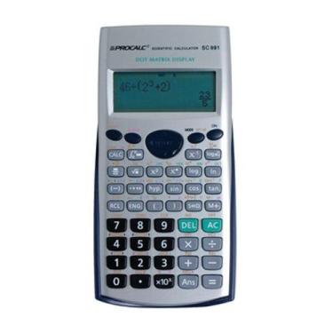 Imagem de Calculadora Científica Procalc Sc991 403 Funções Visor Lcd