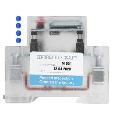 Imagem de Medidor Elétrico Trilho DIN, Medidor Elétrico Monofásico Prático e Conveniente com Anéis Plásticos para Medir o Consumo de Energia Ativa