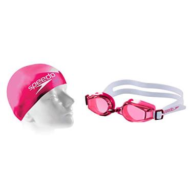 Imagem de Speedo Kit Swim Jr Slc, Oculos Adulto