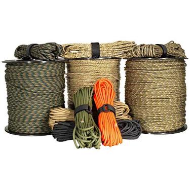 Imagem de West Coast Paracord Corda de sobrevivência Ultimate Wilderness – Multi camuflagem, 3 metros – 11 linhas em 1