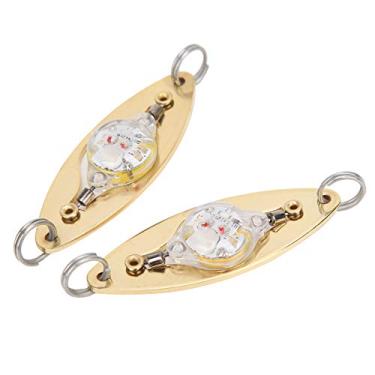 Imagem de Isca de luz em forma de olho, luz de isca de LED à prova d'água e durável, lâmpada de isca de pesca noturna de baixo consumo de energia para pescar à noite