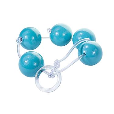 Imagem de Bolinha para Massagem Tailandesa Grande 28mm Cordão Silicone com 5 Unidades