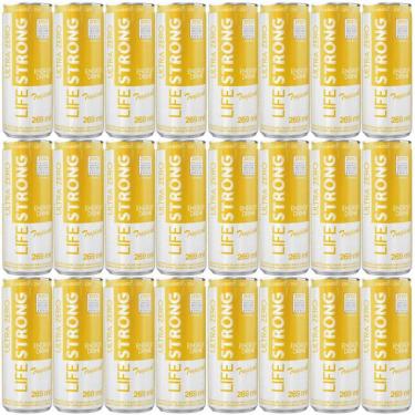 Imagem de Energético Life Strong Energy Drink 24 Unidades Tropical