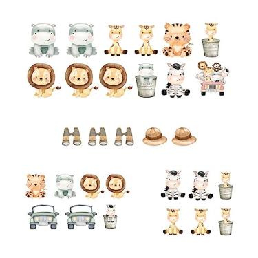 Imagem de Apliques Safari Kit MDF Ref SAF01