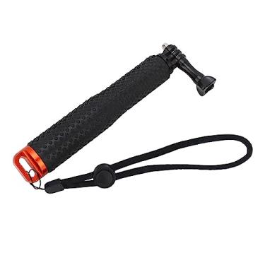 Imagem de Bastão de Selfie Extensível de 19 Polegadas, Bastão de Selfie Portátil de Liga de Alumínio Com Alça Antiderrapante, Bastão de Selfie Portátil para Smartphones, Câmeras de Ação