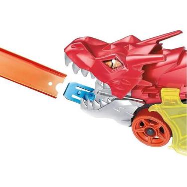 Hot Wheels Pista Lançador De Dinossauro GVF42 - Mattel - Pistas de