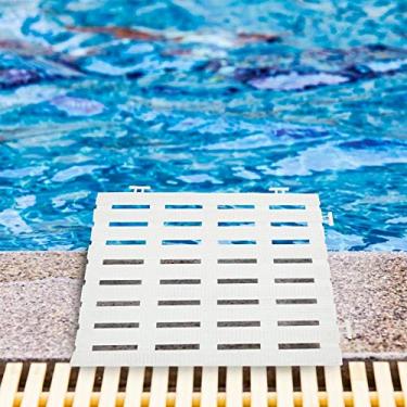 Imagem de Bewinner Tapete antiderrapante de PVC para piscina, piso de borracha, para ambientes internos e externos, área úmida antiderrapante