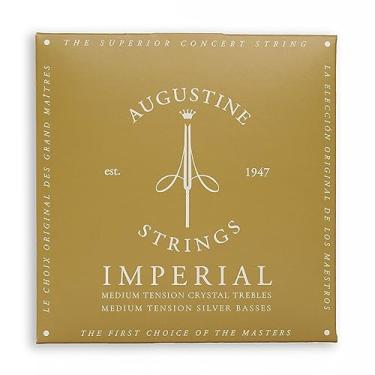 Imagem de Augustine Strings Imperial Medium Tension - Cordas de guitarra clássica de nylon cristal premium - Produzidas em Nova York pelo fabricante da corda de nylon original - 1 conjunto