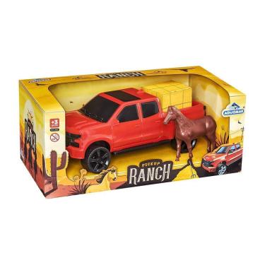 Imagem de Brinquedo Pick Up Ranch Adijomar com Cavalo