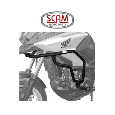 Imagem de 1 Protetor Motor E Carenagem Com Pedaleira Honda NC700X 2013 A 2022 Scam