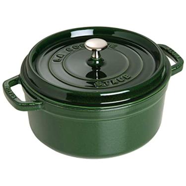 Imagem de Caçarola Redonda, Ferro Fundido, Verde Basil, 24 cm, STAUB
