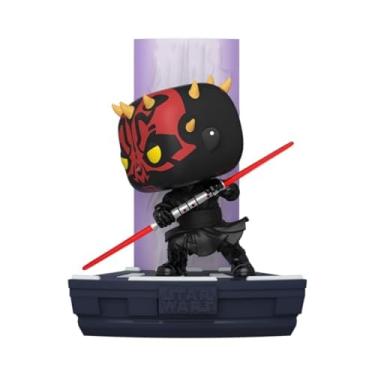 Imagem de Funko Pop! Deluxe: Star Wars Duel of The Fates - Darth Maul, Amazon Exclusive, Bobblehead 1 of 3