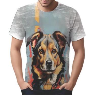 Imagem de Camiseta Camisa Tshirt Cachorro Pop Art Realismo Cão Hd 2 - Enjoy Shop