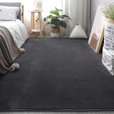Imagem de DoUxie Tapete moderno/macio/superdimensionado/interno/felpudo / painéis / tapetes nivelados/para/sala de estar/quarto/sala de treinamento