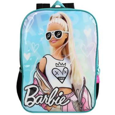 Imagem de Mochila Escolar De Costas Barbie Infantil Luxcel Um Compartimento