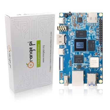Imagem de Orange Pi 5B 16GB+256GB Computador de Placa Única, Rockchip RK3588S 8-Core 64 Bit Wi-Fi6 Bluetooth 5.0 Placa de Desenvolvimento com 256GB de eMMC, Até 2,4GHz (Pi 5B 16G256G)