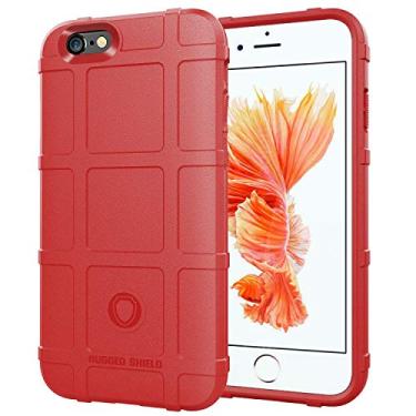 Imagem de MANYIP Capa Apple iPhone 7, [textura, fibra de carbono] capa leve de silicone suave TPU gel Bumper Case Cover de proteção antiderrapante [anti-arranhões] [anti-impactos] capa para Apple iPhone 7