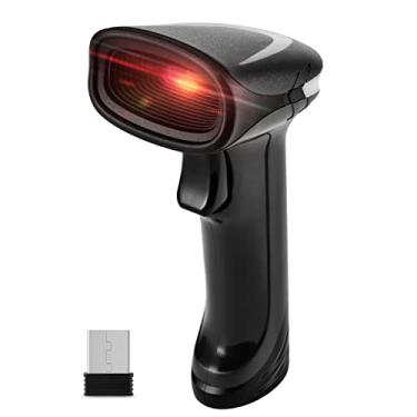 Imagem de JRHC Scanner de código de barras Bluetooth QR, leitor de código recarregável PDF417, sem fio, matriz de dados, código de barras 2D, conexão sem fio, smartphone, tablet, PC, leitor de código CCD,