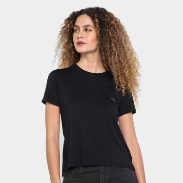 Imagem de Camiseta Calvin Klein Básica Feminina-Feminino