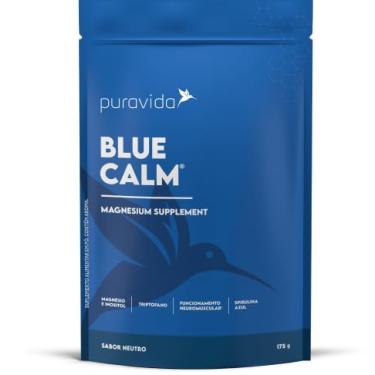 Imagem de BLUE CALM 2.0 175G TRADICIONAL | MAGNÉSIO + INOSITOL + TRIPTOFANO + TAURINA + SPIRULINA AZUL
