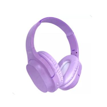 Imagem de Fone De Ouvido Bluetooth 5.3 Headphone Sem Fio Fone Corrida Academia Com Cancelamento de Ruído On-ear Dobrável Qualidade PREMIUM Appari (Lilás)