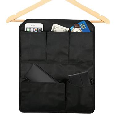 Imagem de Cosmos Bolsa segura para pendurar sob as roupas – Cofre de bolso oculto para pendurar embaixo da roupa – Organizador secreto para guardar dinheiro, dinheiro, passaporte, documentos, em casa, viagem,