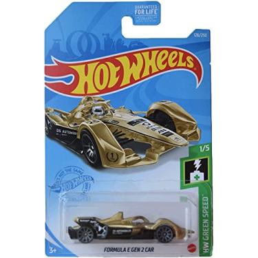 Imagem de Hot Wheels Formula E Gen 2 Car, [Gold] 26/250 Green Speed 1/5