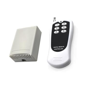 Imagem de Interruptor de controle remoto sem fio 6-CH Relé RF Receptor Mod Transmissor + Receptor
