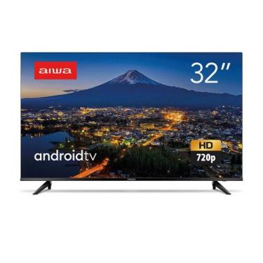 Imagem de Smart Tv 32" Hd Android Hdr10 Comando De Voz Dolby Áudio Aiwa