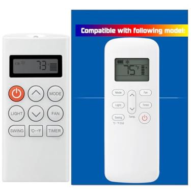 Imagem de XINJISHIMIN Controle remoto de substituição para ar condicionado portátil LG COV36174376 LP0621WSR LP0721WSR LP0821GSSM LP1021BSSM LP0820WSR LP1020WSR LP1220GSR LP1420BSR LP1021BHSM LP1420BHR